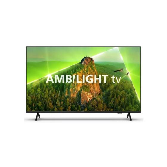 Imagem de Smart Tv Philips 50'' 4k Ambilight Google Voz 50pug7908 Preto Bivolt 