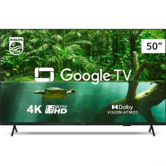 Imagem de Smart TV Philips 50" LED 4K UHD Google TV 50PUG7408/78