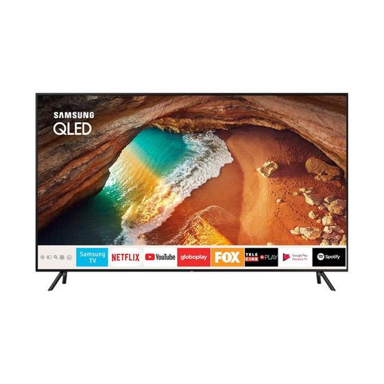 Imagem de Smart TV QLED 55 Polegadas Samsung 65Q60 Ultra HD 4K com conversor Digital 4 HDMI 2 USB Wi-Fi Modo Ambiente 120Hz QN55Q80RAGXZD