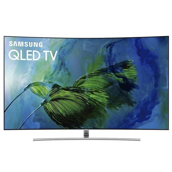 Imagem de Smart TV QLED 65" Samsung QN65Q8CAM Tela Curva 4K Ultra HD HDR Wi-Fi 3 USB 4 HDMI e 240Hz