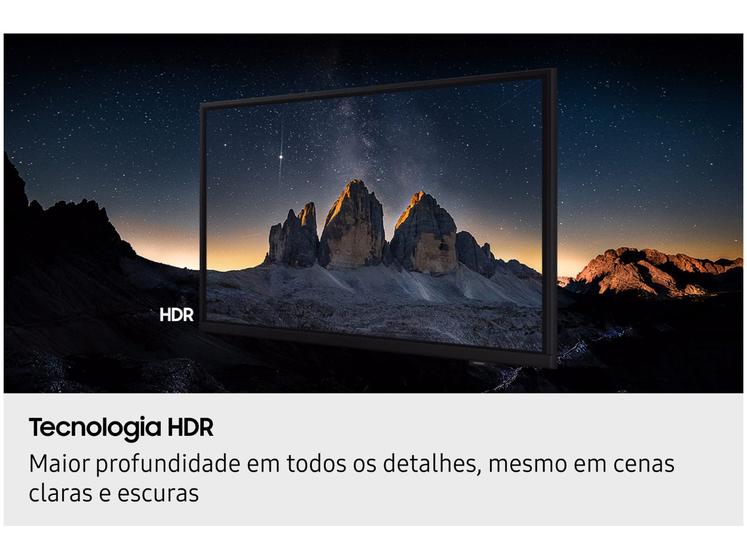 Smart tv samsung 32" hd mod h5000f preto bivolt