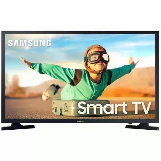 Imagem de Smart TV Samsung 32" Led HD 2X HDMI USB Vesa WI-FI-LH32BETBLGGXZD