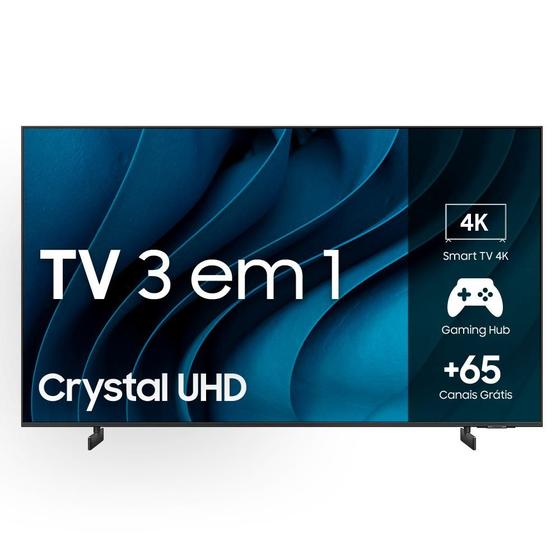 Imagem de Smart TV Samsung 43" Crystal UHD 4K 43CU8000 2023 Design AirSlim Painel Dynamic Crystal Color Tela