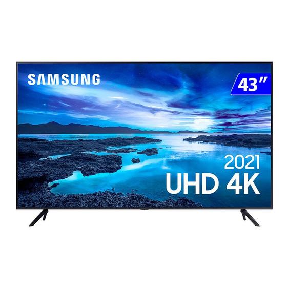 Imagem de Smart TV Samsung 43 LED 4K Crystal Wi-fi