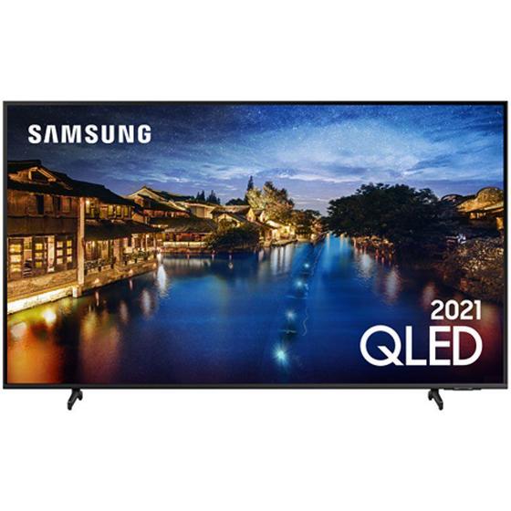 Imagem de Smart TV Samsung 55" QLED 4K 55Q60A Modo Game Som em Movimento Virtual Alexa