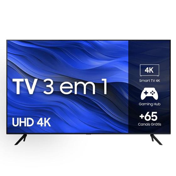 Smart TV Samsung 58" UHD 4K 58CU7700 2023, Processador Crystal 4K, Gaming Hub Tela sem Limites - TVs - Magazine Cbeneficio
