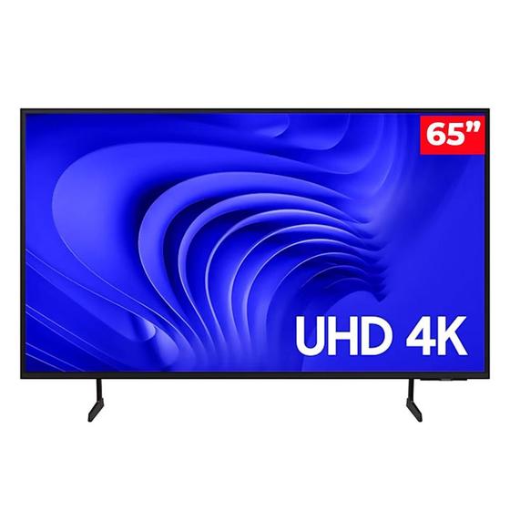 Smart TV Samsung 65" UHD 4K 65DU7700 com Xbox Game Pass, IA Energy Mode, Alexa built in