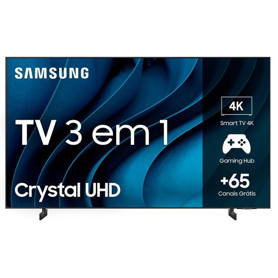 Imagem de Smart TV Samsung Crystal UHD 4K 75" Polegadas 75CU8000 com Painel Dynamic Crystal Color, Design AirSlim e Alexa bui