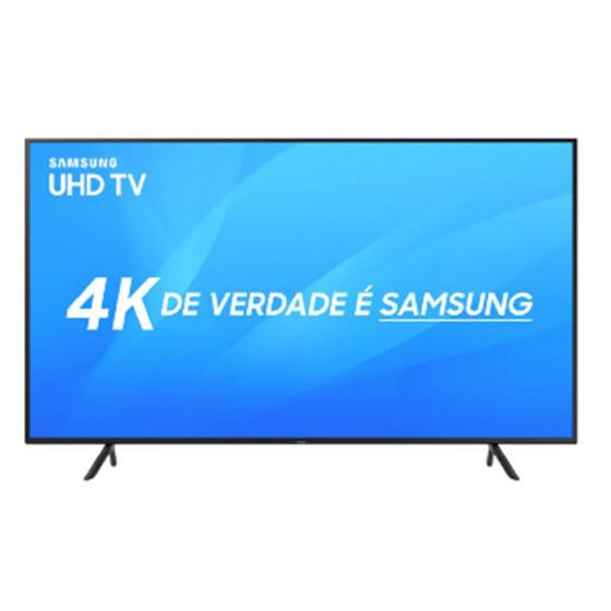 Imagem de Smart TV Samsung LED 75" UHD 4K UN75NU7100GXZD Visual Livre de Cabos HDR Premium Tizen Wi-Fi 3 HDMI