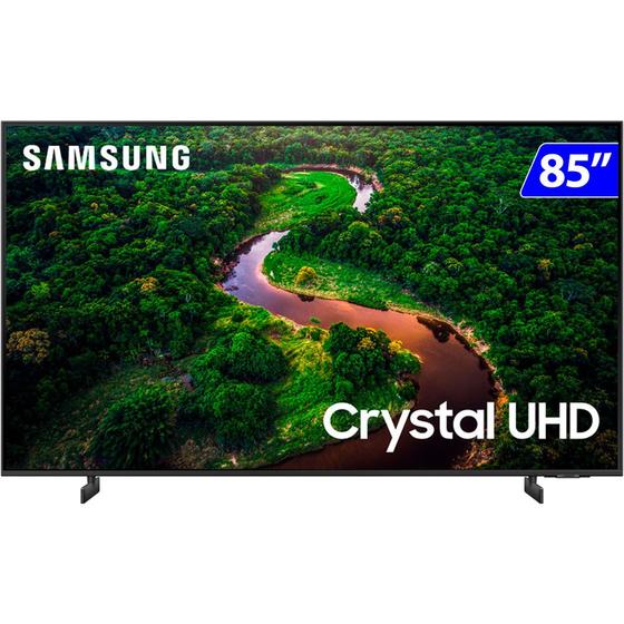 Imagem de Smart TV Samsung LED 85 Polegadas 4K Wi-Fi Tizen Crystal UHD HDR10+ UN85CU8000GXZD