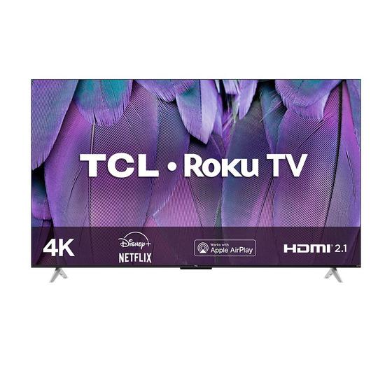 Smart TV TCL 50" LED 4K UHD 50RP630 ROKU, HDR, Wifi dual band, Controle por Aplicativo Preta Menor preço em Smart TV TCL 50" LED 4K UHD 50RP630 ROKU, HDR, Wifi dual band, Controle por Aplicativo Preta