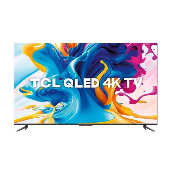 Imagem de Smart TV TCL  50” QLED 4K 3 HDMI WI-FI Google Assistente Chromecast Bluetooth Dolby Vision 50C645