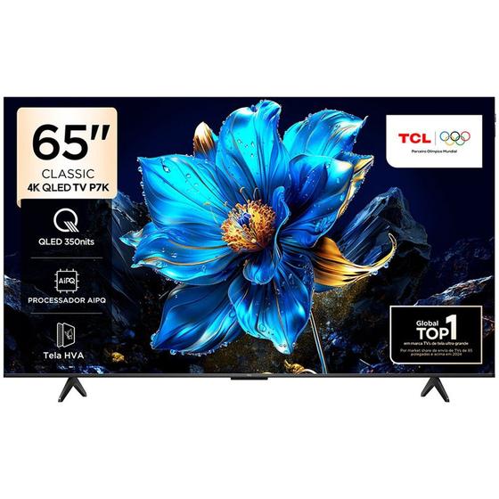 Imagem de Smart TV TCL 65 Polegadas 4K UHD QLED TV 65P7K