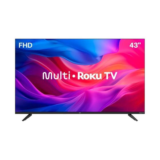 Imagem de Smart TV TL056M 43 Polegadas Full HD Roku Multi Preto Bivolt