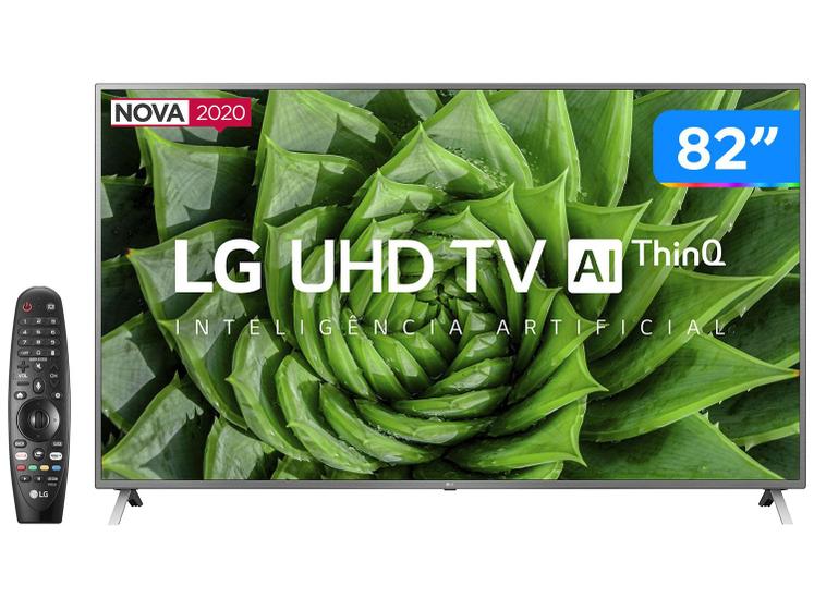 Smart TV UHD 4K LED 82” LG 82UN8000PSB Wi-Fi Menor preço em Smart TV UHD 4K LED 82” LG 82UN8000PSB Wi-Fi
