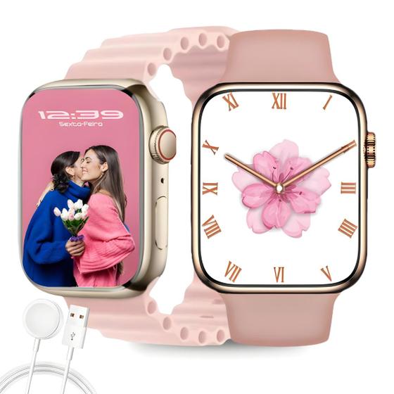 Imagem de Smart Watch Relógio Inteligente W29s Series 9 Original C/Pulseira Extra