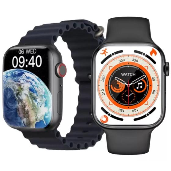 Imagem de Smart Watch Smartwatch W59 mini pro 41mm relógio feminino Com pulseira de silicone