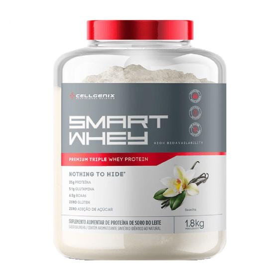 Imagem de Smart Whey Protein Zero Lactose 1,800Kg - Cellgenix