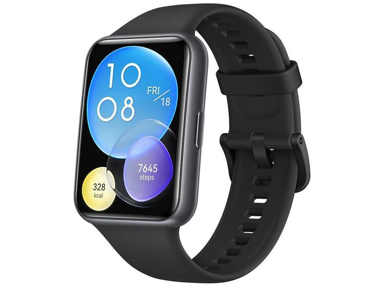 Smartband Huawei Watch Fit 2 com GPS Preto Menor preço em Smartband Huawei Watch Fit 2 com GPS Preto