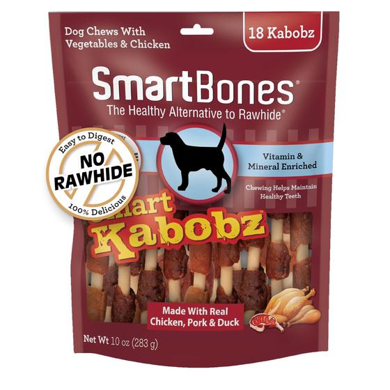 Imagem de SmartBones Smart Kabobz - 18 Unidades - Sem Couro Cru