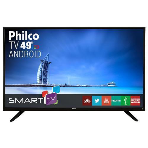 Imagem de Smarth TV 49 Pol Philco FullHD Backlight D-LED - Bivolt