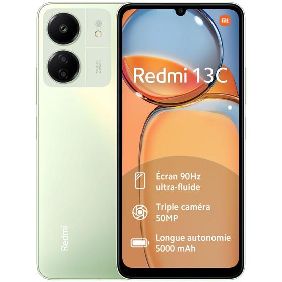 Xiaomi Redmi 13c 128gb Verde - Dual Chip Xiaomi Redmi 13c 128gb Verde - Dual Chip