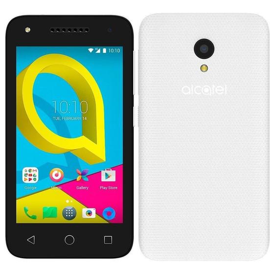 Imagem de Smartphone Alcatel U3 Dual Chip, Preto, Tela 4", 4G+Wi-Fi, Android 6.0, 8MP, 8GB