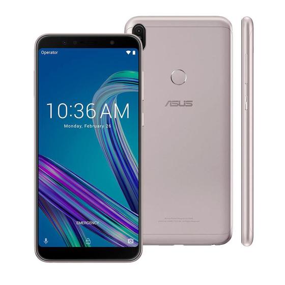 Imagem de Smartphone ASUS ZB602 ZENFONE MAX PRO M1 Prata 64 GB