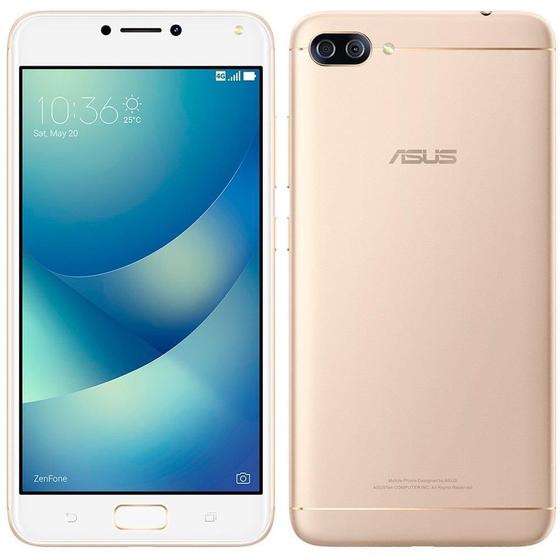 Imagem de Smartphone Asus Zenfone 4 Max, Dual Chip, Gold, Tela 5.5", 4G+WiFi, Android 7.0 , Dual Câmera 13 + 5 MP, 32GB