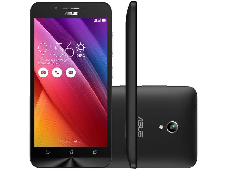 Imagem de Smartphone Asus ZenFone Go 16GB Preto Dual Chip 3G