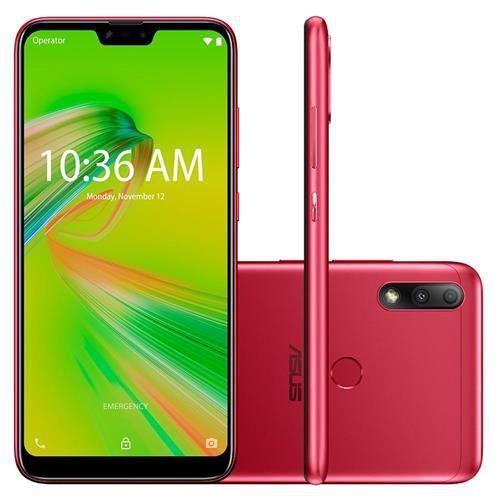 Imagem de Smartphone Asus Zenfone Max Plus M2, 32GB, 12MP, Tela 6.2 Pol, Vermelho - ZB634KL-4C003BR