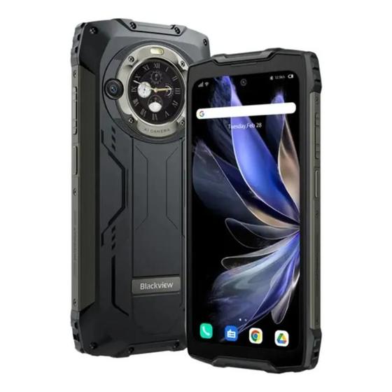 Imagem de Smartphone Blackview BV9300 Pro Dual SIM, Tela 6,7, FHD 120Hz, Câm. 64MP, IP68, Bateria 15080mAh, Android 13  Versão Global