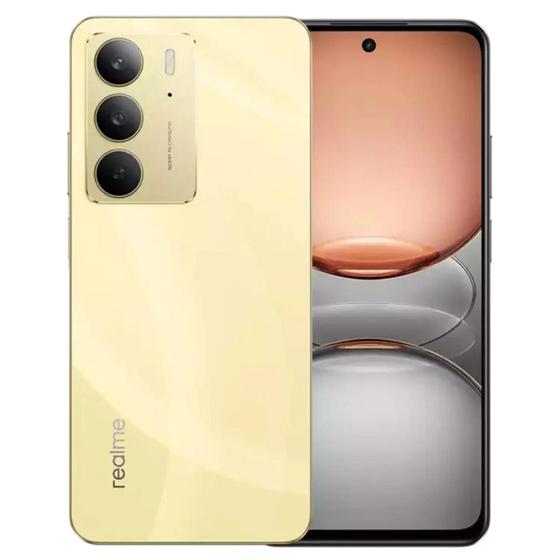 Smartphone Celular Realme C75 com NFC 256GB 8GB RAM Tela 6,72DOURADO Maior Resistência a água, Lançamento Imagem de Smartphone Celular Realme C75 com NFC 256GB 8GB RAM Tela 6,72DOURADO Maior Resistência a água, Lançamento
