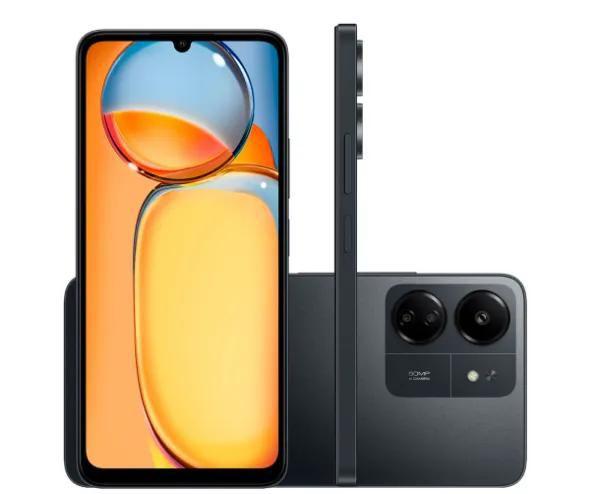 Smartphone celular Xiaomi Redmi 13C CINZA / PRETO Dual SIM de 256GB / 8GB RAM de 6.74" 50 + 2 + 2MP / 8MP Menor preço em Smartphone celular Xiaomi Redmi 13C CINZA / PRETO Dual SIM de 256GB / 8GB RAM de 6.74" 50 + 2 + 2MP / 8MP