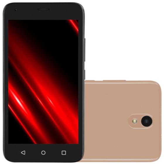 Imagem de Smartphone E Pro 32gb 4g Wi-fi Dourado Tela 5.0" Dual Chip 1gb Ram Câmera 5mp + Selfie 5mp Android 11 Go P9151