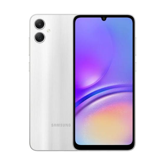 Imagem de Smartphone Galaxy A05, 128GB, Tela 6.7", Câmeras 50MP+2MP, Prata, SM-A055MZSGZTO, SAMSUNG  SAMSUNG