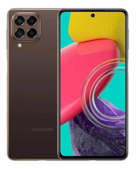 Celular Smartphone Samsung Galaxy M53 5g M536b 128gb Marrom - Dual Chip