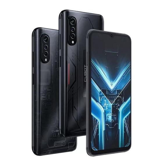 Imagem de Smartphone Gamer Cubot X70 Black 256GB/12GB RAM   Helio G99  Camera 100MPx