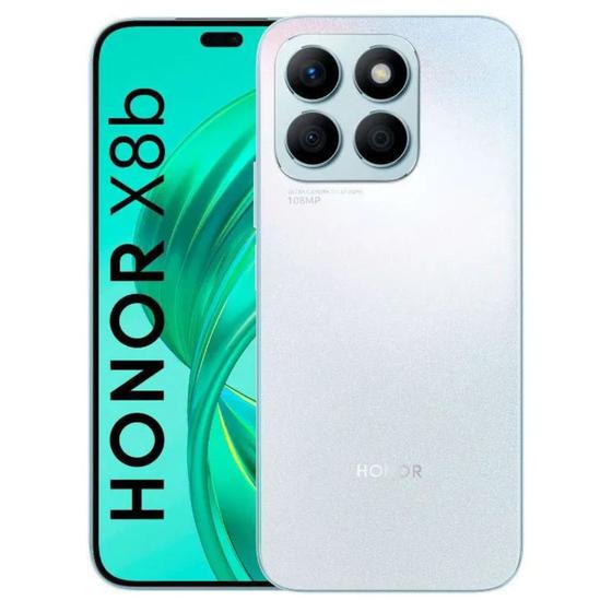 Imagem de Smartphone Honor X8b 256gb 8gb DualSIM Prata 