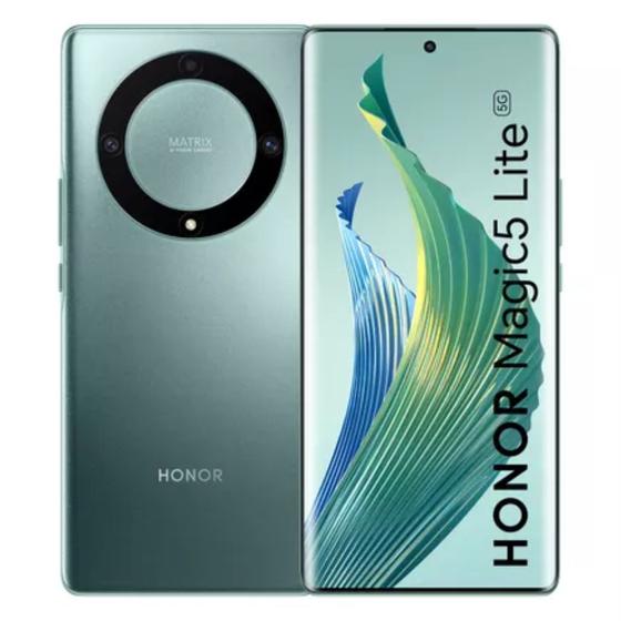 Imagem de Smartphone Huawei Honor Magic 5 Lite 5G Verde 256GB  Camera 64 MP