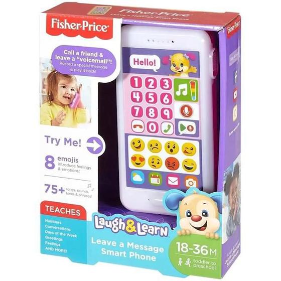 Imagem de Smartphone Interativo Irmãzinha Fisher Price Fhj20 Mattel