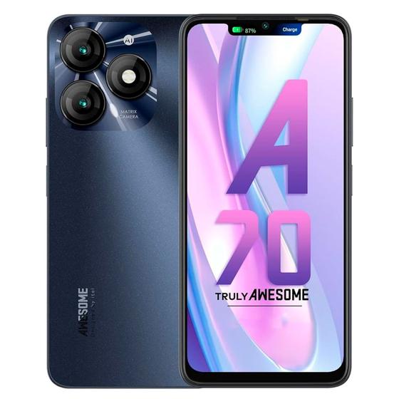 Itel A70 128gb Preto – Dual Chip