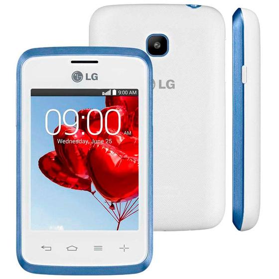 Imagem de Smartphone LG D100 L20 Single LGD100 ABRAWS Tela 3 Android 4.4 Câmera 2MP