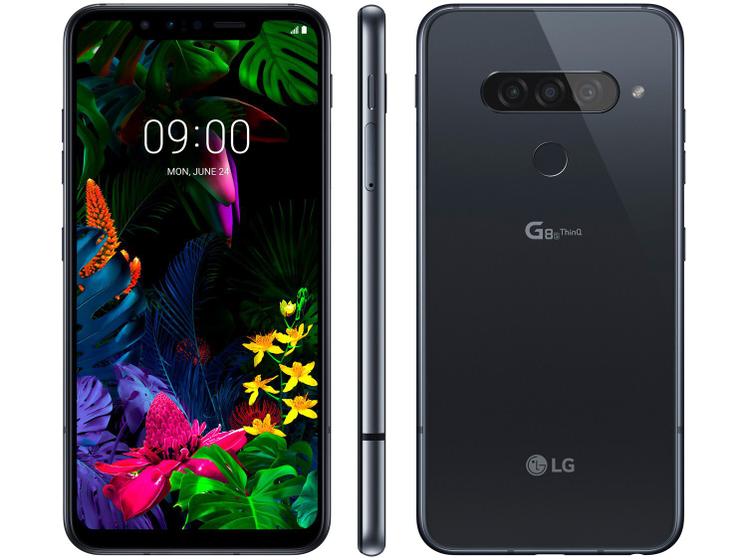 Imagem de Smartphone LG G8S 128GB Preto 4G Octa-Core - 6GB RAM Tela 6,21” Câm. Tripla + Selfie 8MP