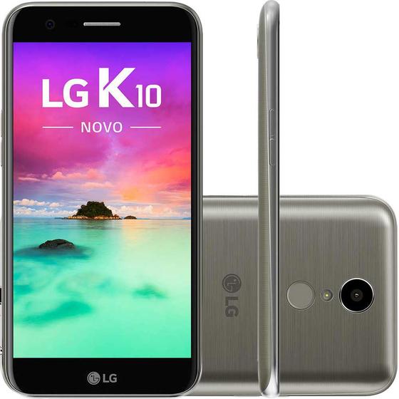 Imagem de Smartphone LG K10 Novo 32GB Dual Chip 4G 5.3" Câmera 13MP Câmera Frontal 5MP Android 7.0 Titânio