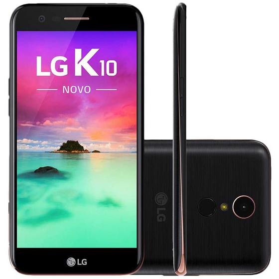 Imagem de Smartphone LG K10 Novo 32GB Dual Chip 4G Tela 5.3" Câmera 13MP Câmera Frontal 5MP Android 7.0 Preto