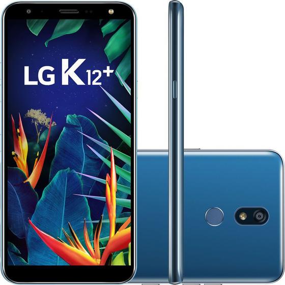 Imagem de Smartphone LG K12 Plus 32GB Dual Chip Android 8.1 Oreo Tela 5,7" Octa Core 2.0GHz 4G Câmera 16MP Inteligência Artificial - Azul