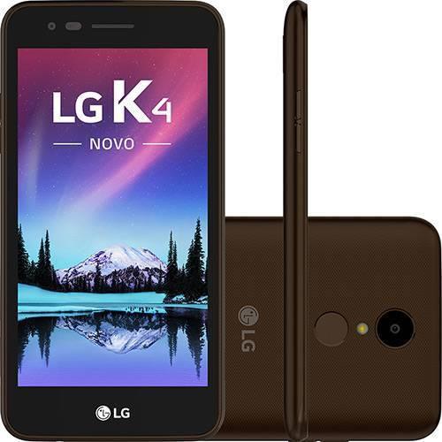 Imagem de Smartphone LG K4 NOVO Dual Chip Android 6.0 Marshmallow Tela 5" Quadcore 8GB 4G Câmera 8MP - Marrom