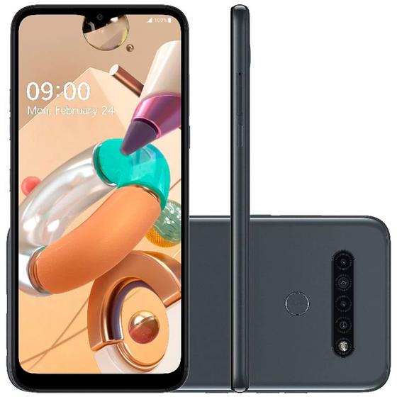 Smartphone LG K41S, 32GB, 13MP, Tela 6.55 - Titanio Menor preço em Smartphone LG K41S, 32GB, 13MP, Tela 6.55 - Titanio