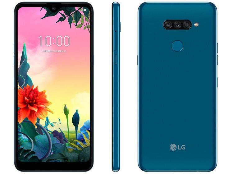 Imagem de Smartphone LG K50S 32GB Azul 4G Octa-Core - 3GB RAM Tela 6,5” Câm. Tripla + Câm. Selfie 13MP